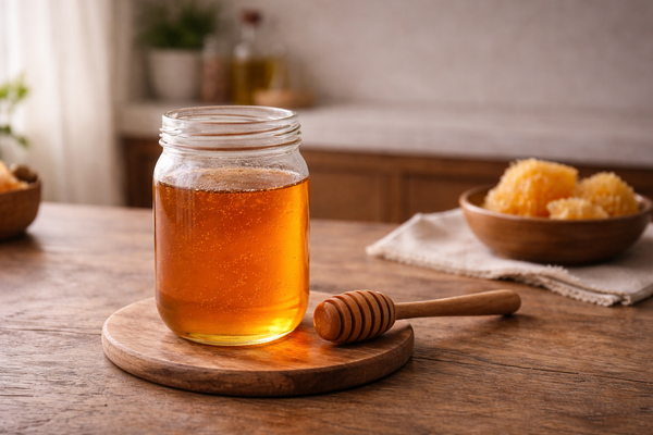 Honey — raw vs processed