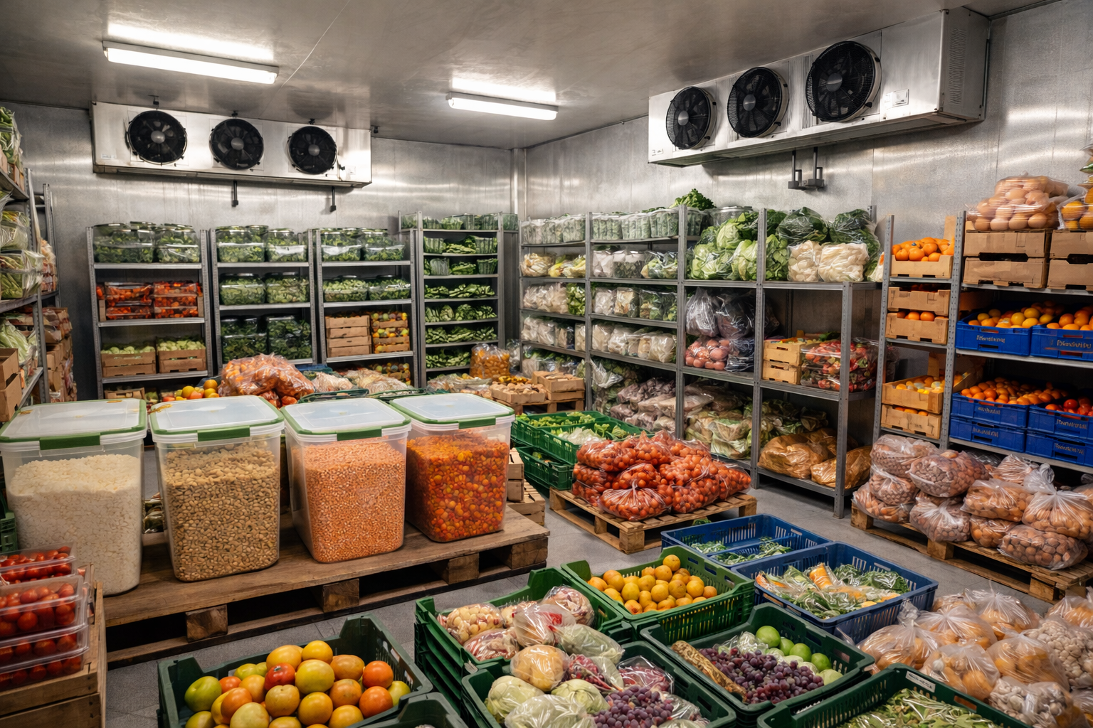 Storage, transport & freshness