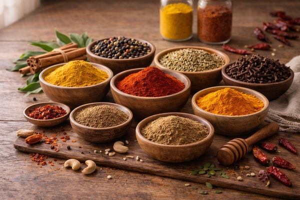 Spices & Powders — what processing removes