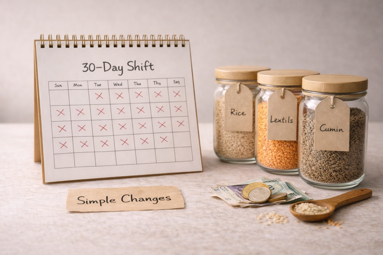 A simple 30-day shift