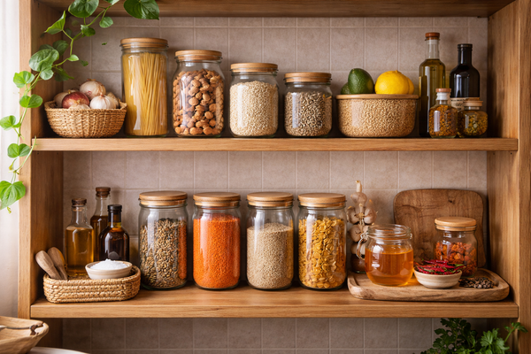 Building a clean pantry