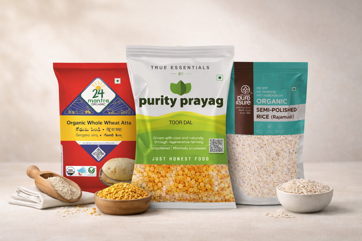 Atta, Rice & Dals – Purity Prayag