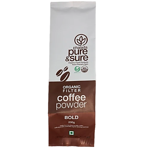 PURE AND SURE COFFEE POWDER BOLD 200 GM