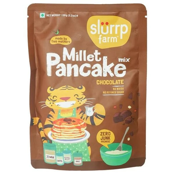 SLURRP FARM MILLET PANCAKE MIX CHOCOLATE 150 GM