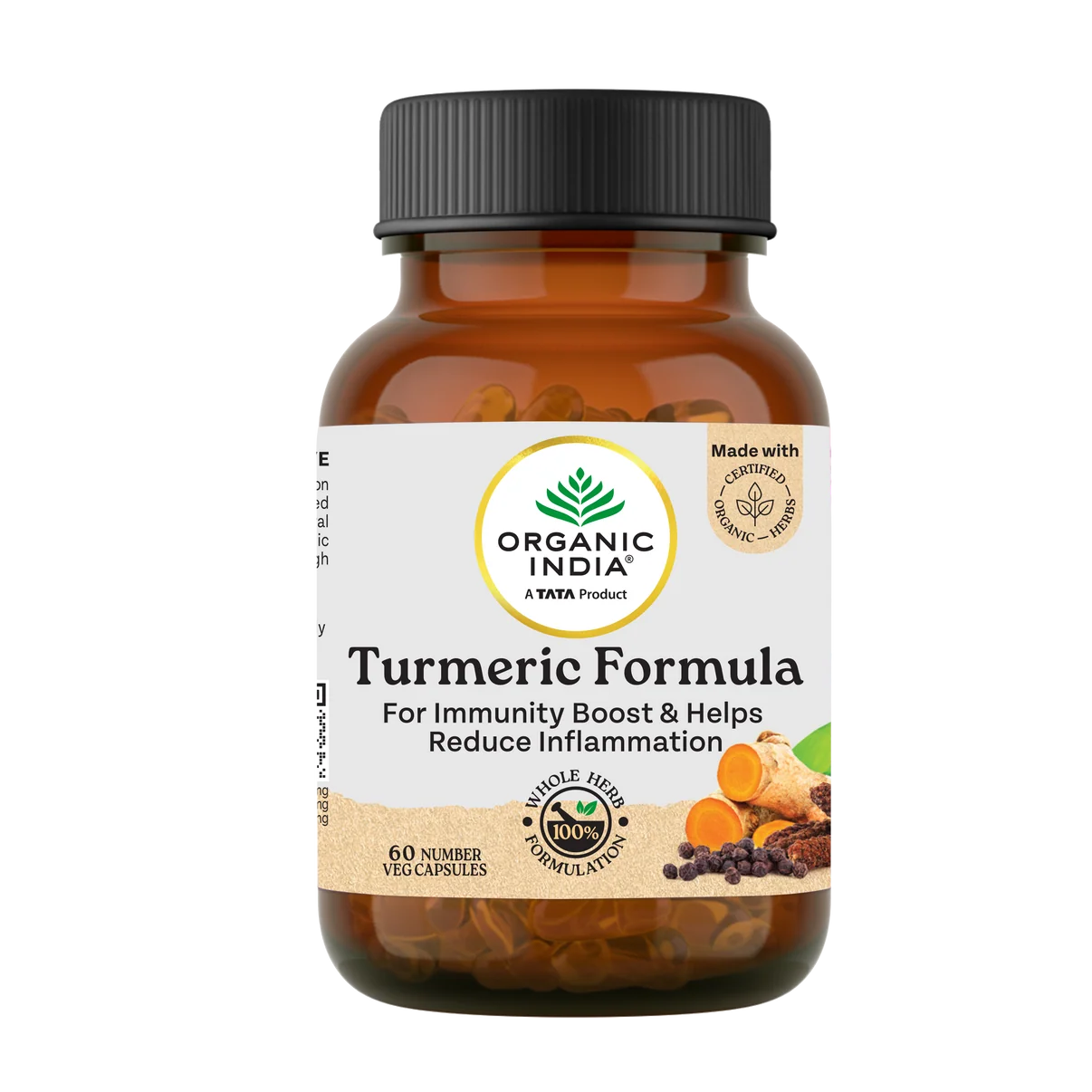 ORGANIC INDIA TURMERIC 60S CAPSULES