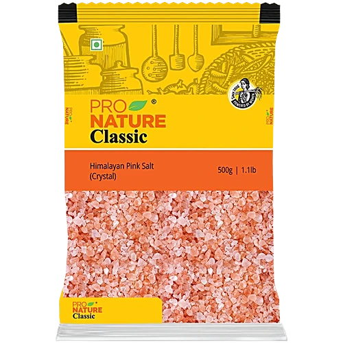 PRONATURE PINK SALT CRYSTAL 500 GM