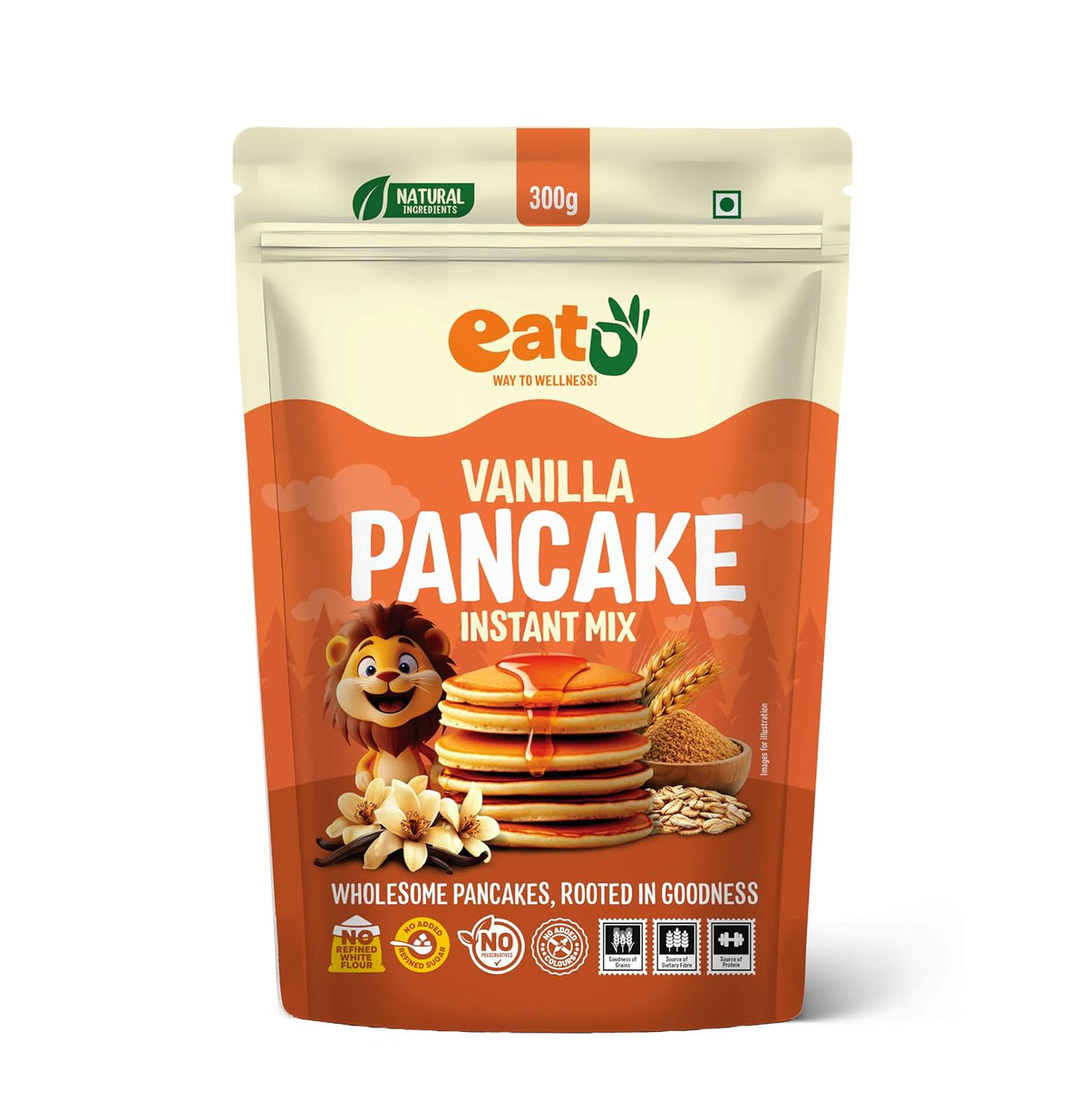 EAT5 VANILLA PANCKE 300 GM