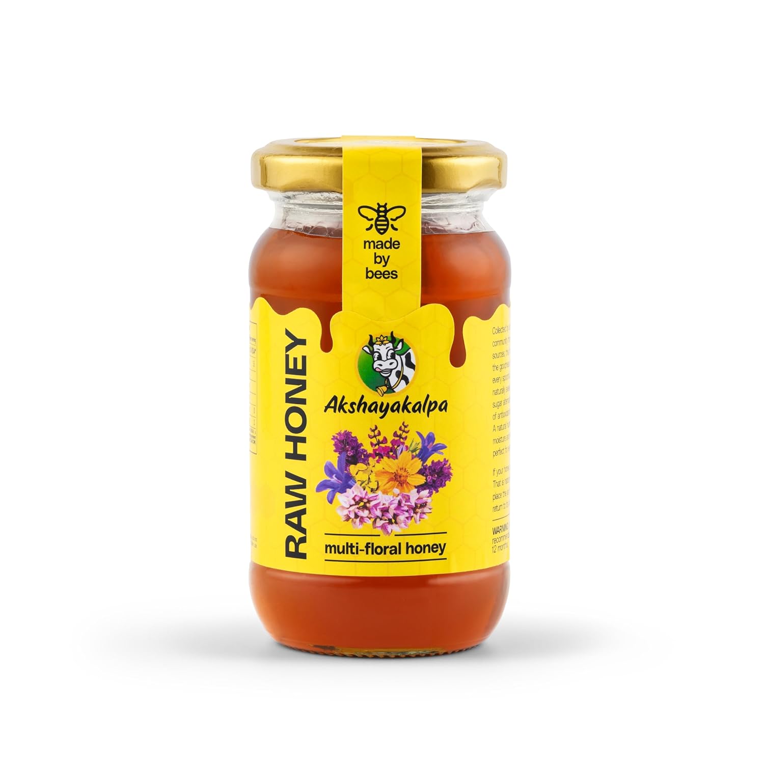 AKSHAYAKALPA ORGANIC RAW HONEY 250 GM