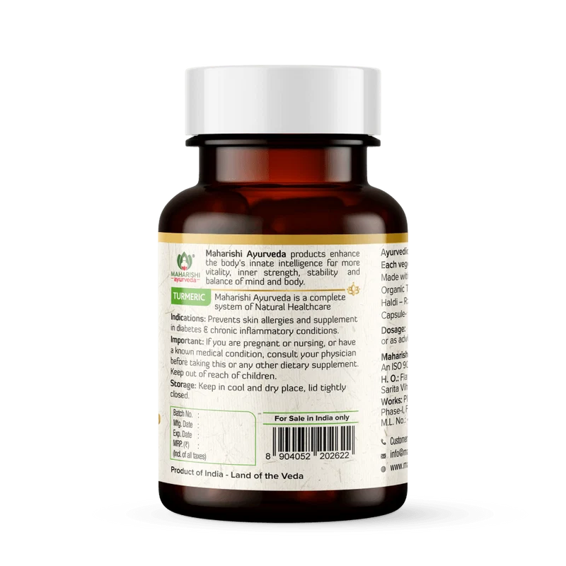 MAHARISHI TURMERIC FORMULA 60 CAP