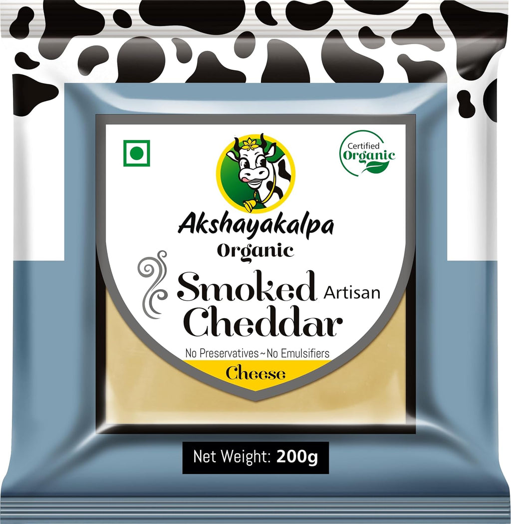AKSHAYAKALPHA CHEDDAR SMOKED 200 GM