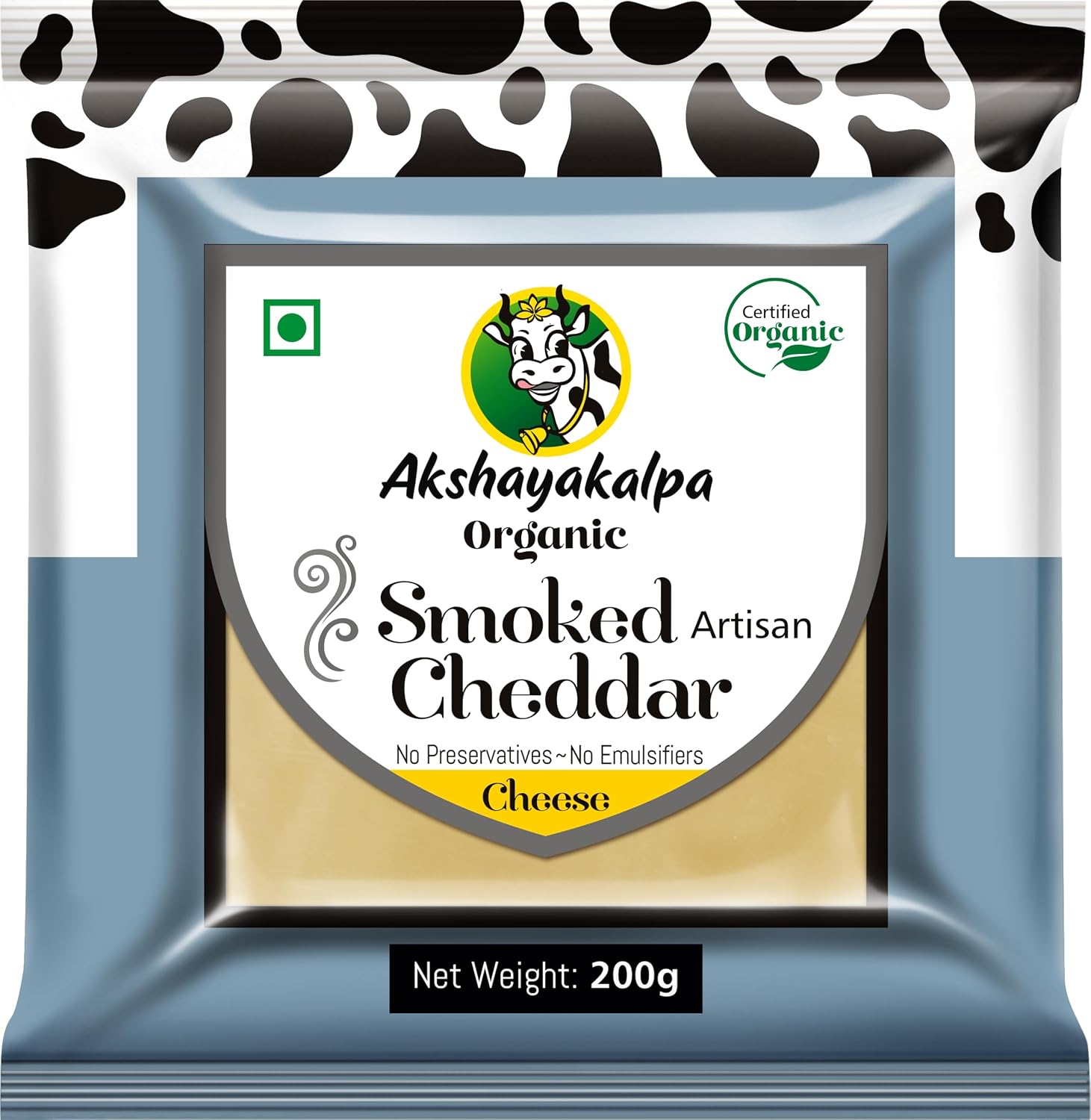 AKSHAYAKALPHA CHEDDAR SMOKED 200 GM