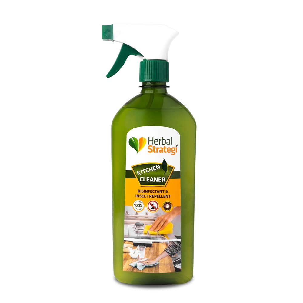 HERBAL STRATEGY BATHROOM AND KITCHEN FITTINGS CLEANER 500 ML