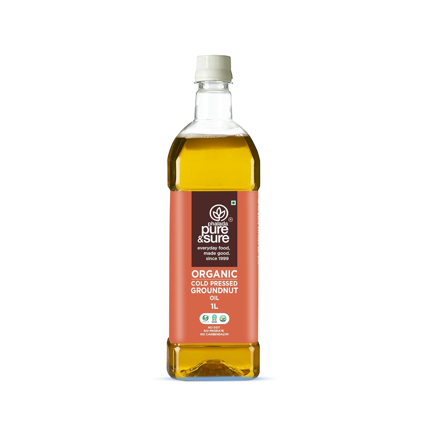 PURE &SURE ORGANIC GROUNDNUT OIL 1LTR
