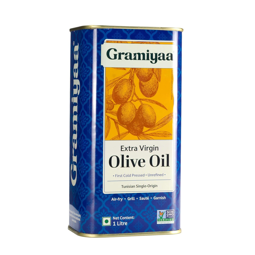 GRAMIYAA EXTRA VIRGIN OLIVE OIL 1 LTR TIN