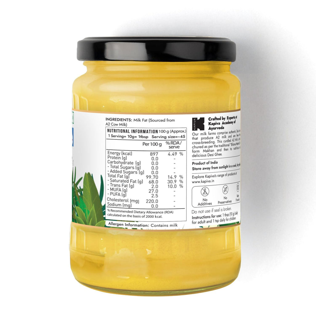 KAPIVA A2 DESI COW GHEE 500 ML