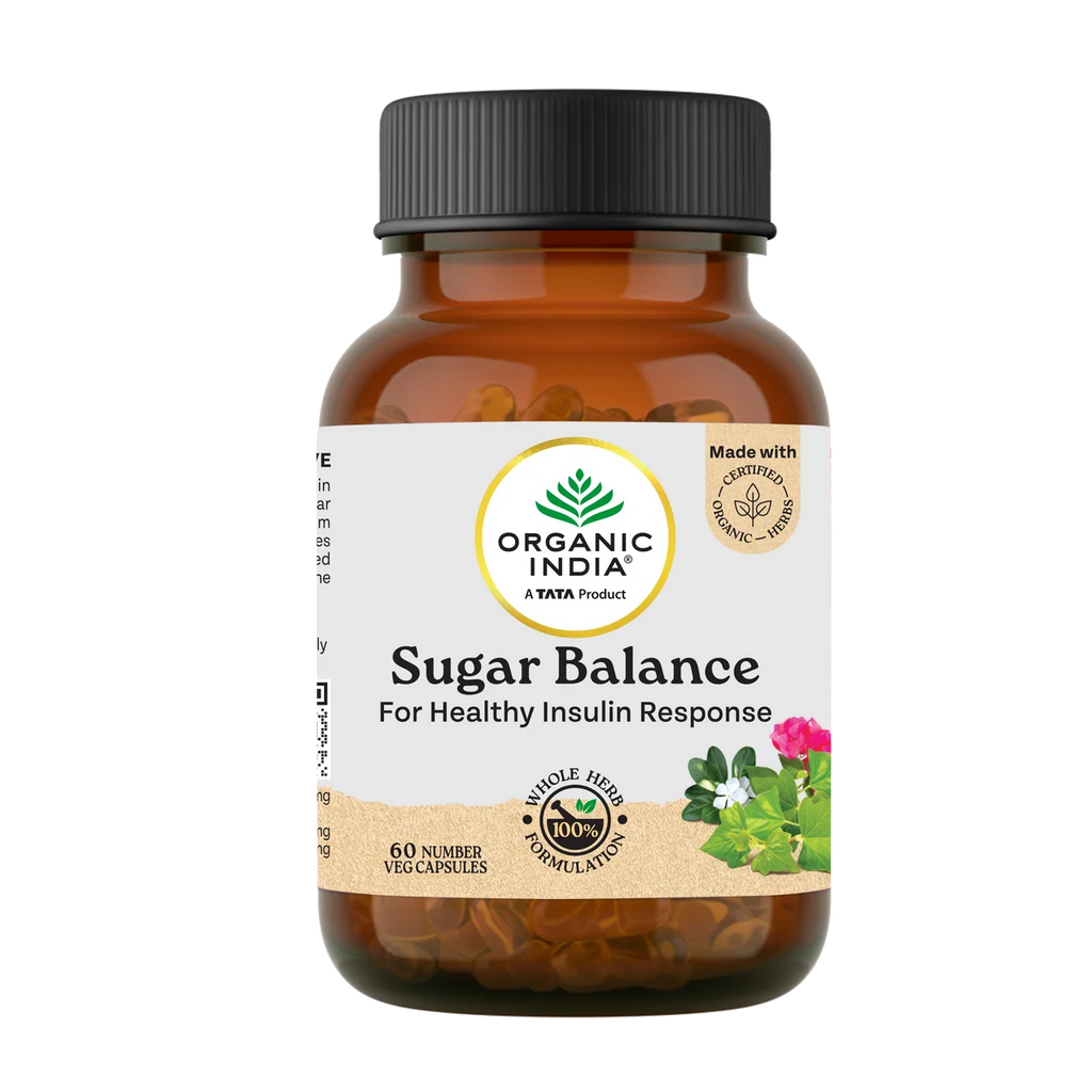 ORGANIC INDIA SUGAR BALANCE 60S CAPSULES