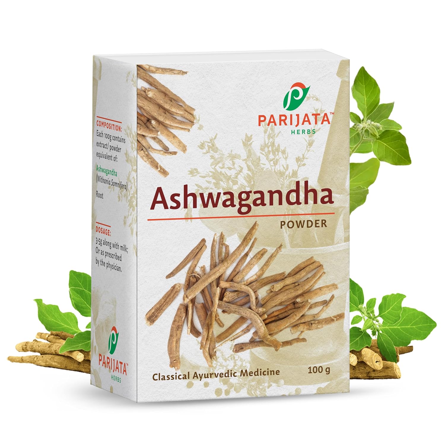 PARIJATA ASHWAGANDHA POWDER 100 GM
