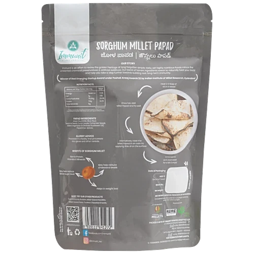 IMMUNIT JOWAR PAPAD