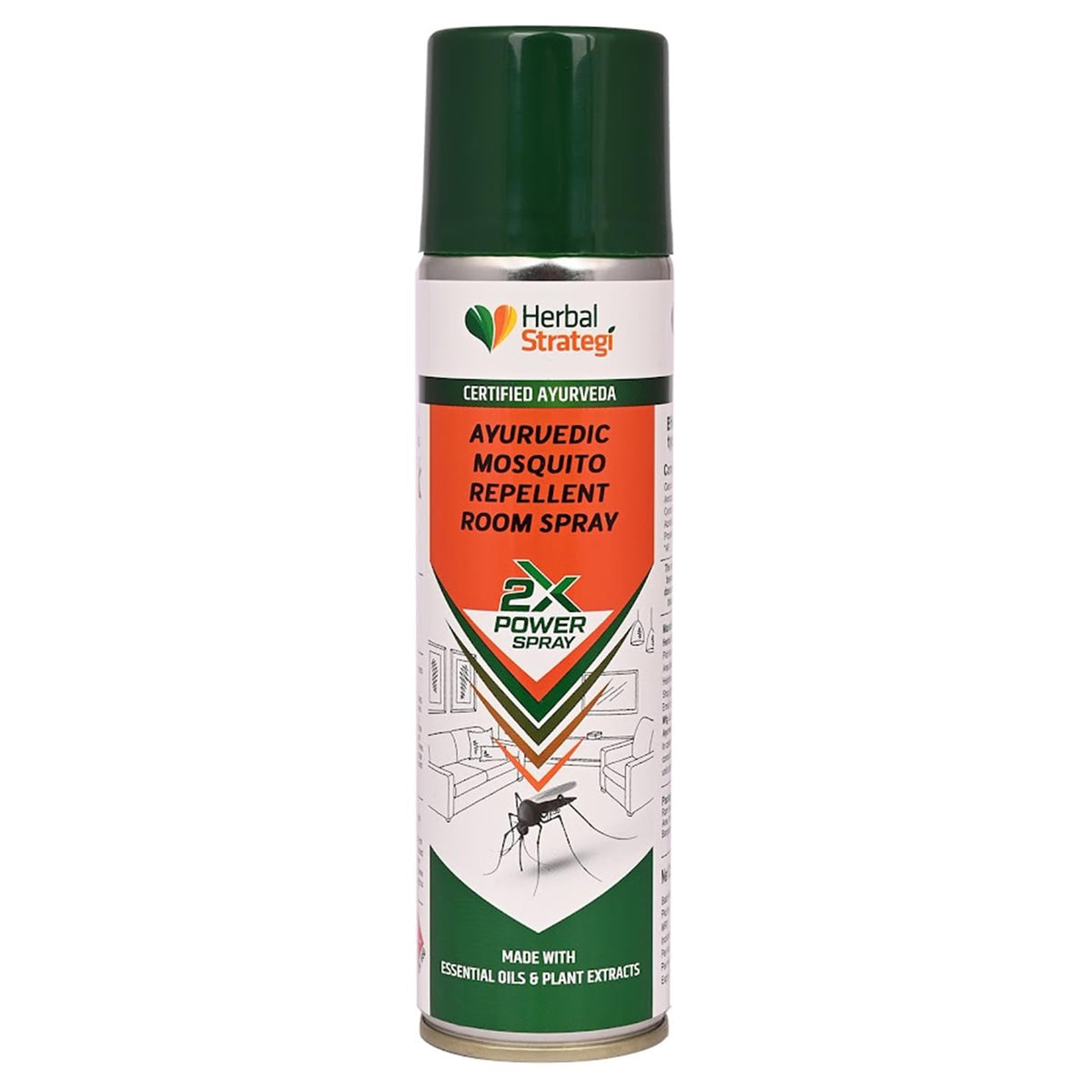 HERBAL STRATEGY AYURVEDIC MOSQUITO ROOM SPRAY 200 ML