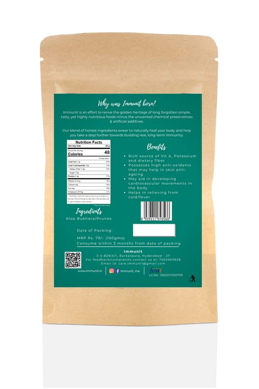 IMMUNIT ALOO BUKHARA 100 GM