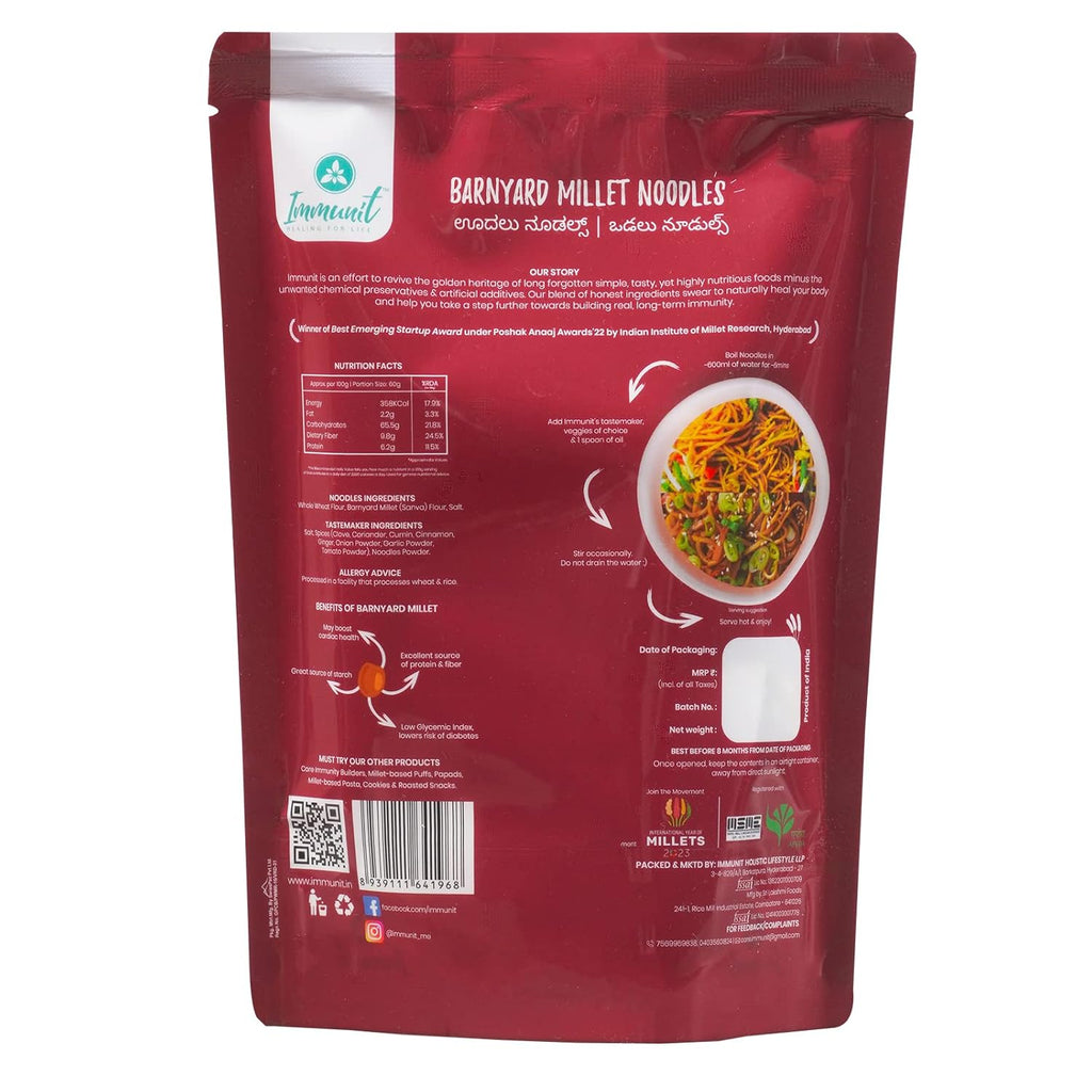 IMMUNIT BARNYARD MILLET NOODLES 175 GM
