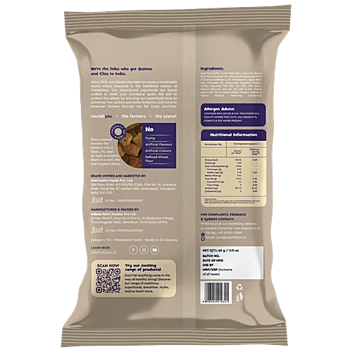 NOURISH RAGI STICKS TANGY MINT 60 GM