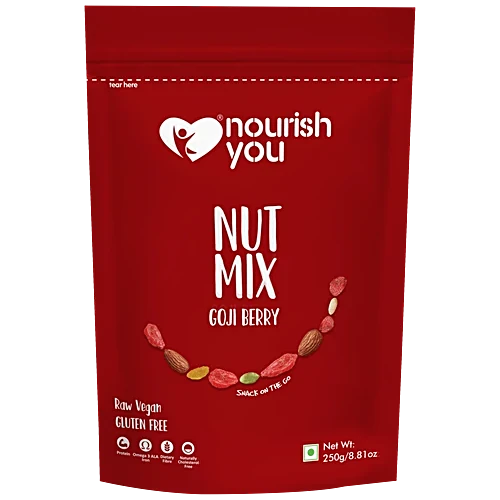 NOURISH GOJIBERRY NUTMIX 250 GM