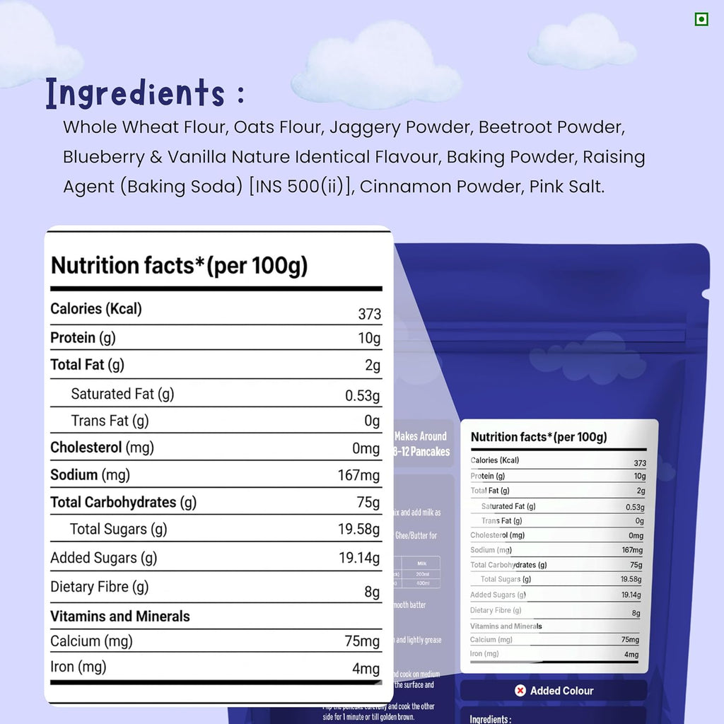 EAT5 BLUEBERRY PAN CAKE 300 GM