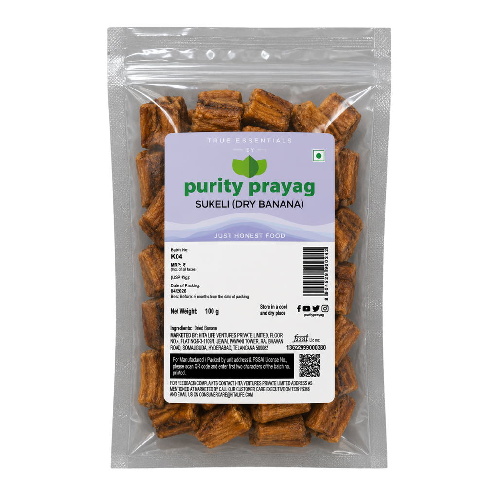 Purity Prayag Banana Dried Sukeli