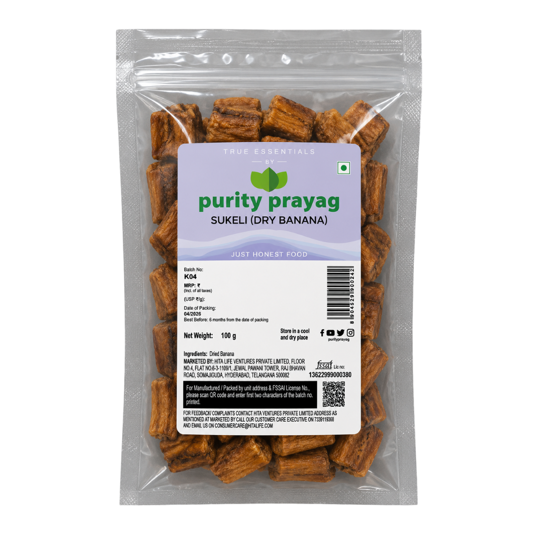 Purity Prayag Banana Dried Sukeli