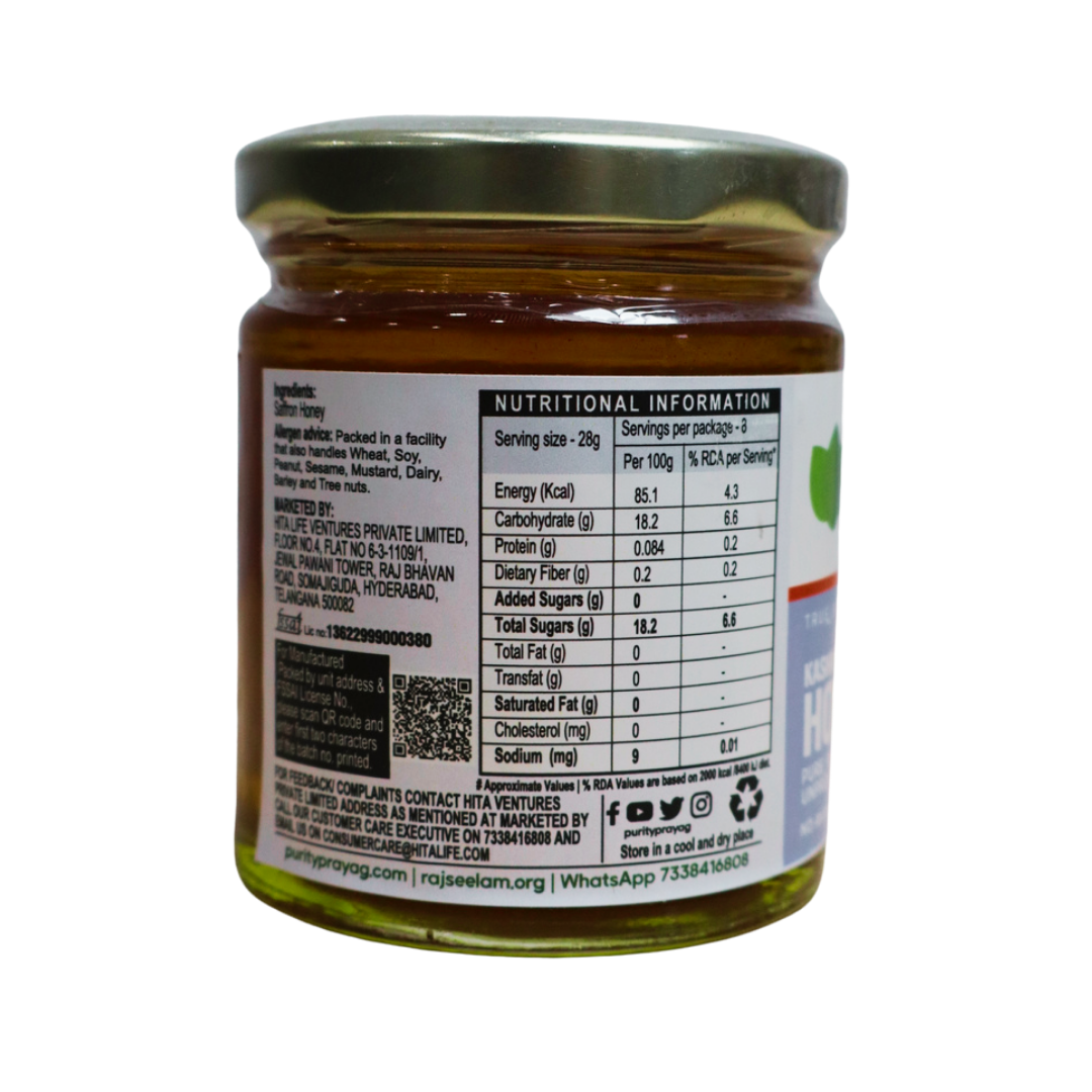 Purity Prayag Kashmir Saffron Honey