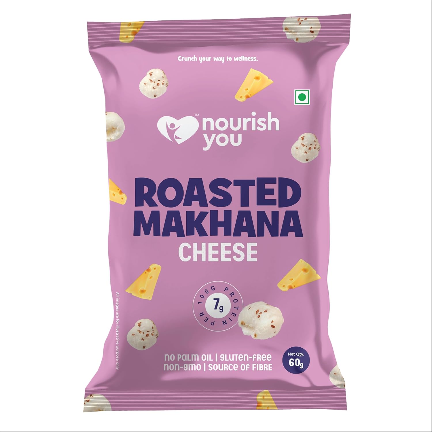 NOURISH ROASTED CHEESE MAKANA 60 GM