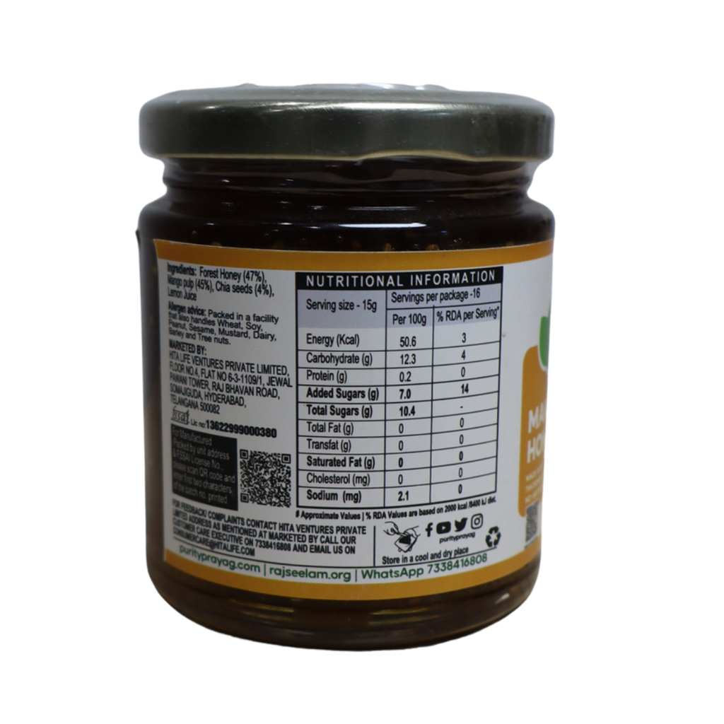 Purity Prayag Mango Honey jam