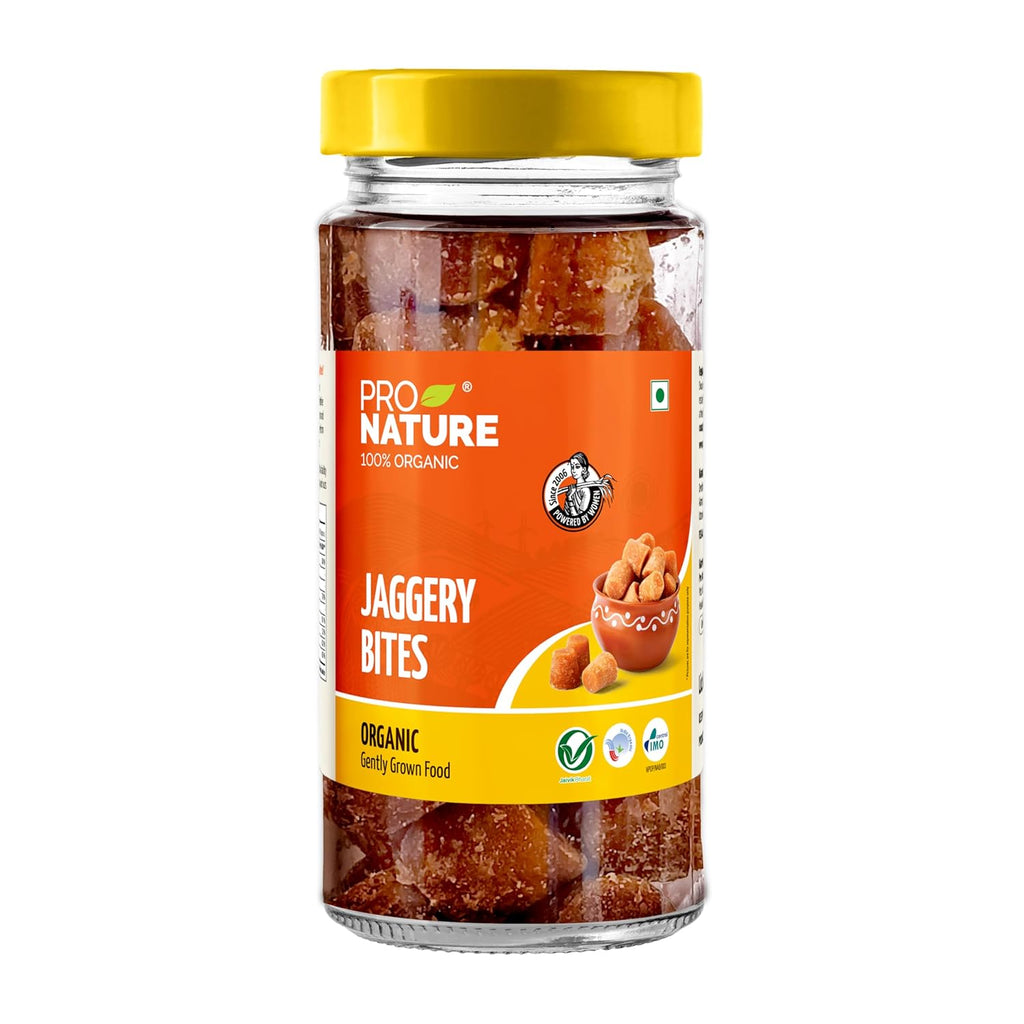 PRONATURE JAGGERY BITES 500 GM (JAR)