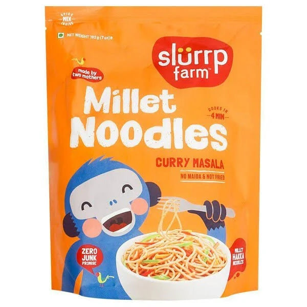 SLURRP FARM MILLET NOODLES CURRY MASALA 192 GM