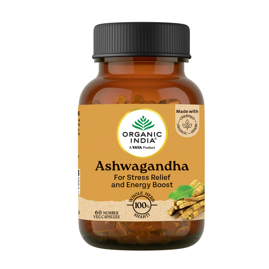 ORGANIC INDIA ASHWAGANDHA 60S CAPSULES