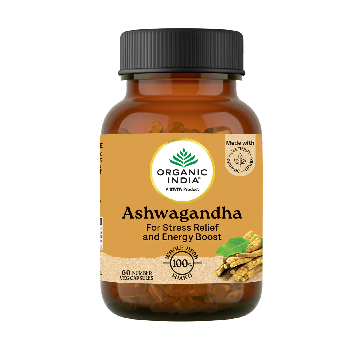 ORGANIC INDIA ASHWAGANDHA 60S CAPSULES