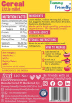 TUMMYFRIENDLY FOODS LITTLE MILLET CEREAL FOR TODDLERS-300 GM