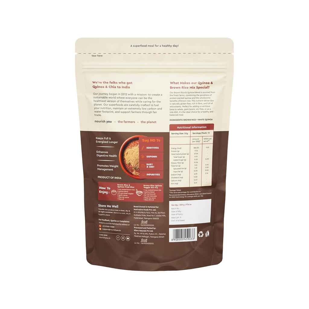 NOURISH QUINOA WITH BROWN RICE