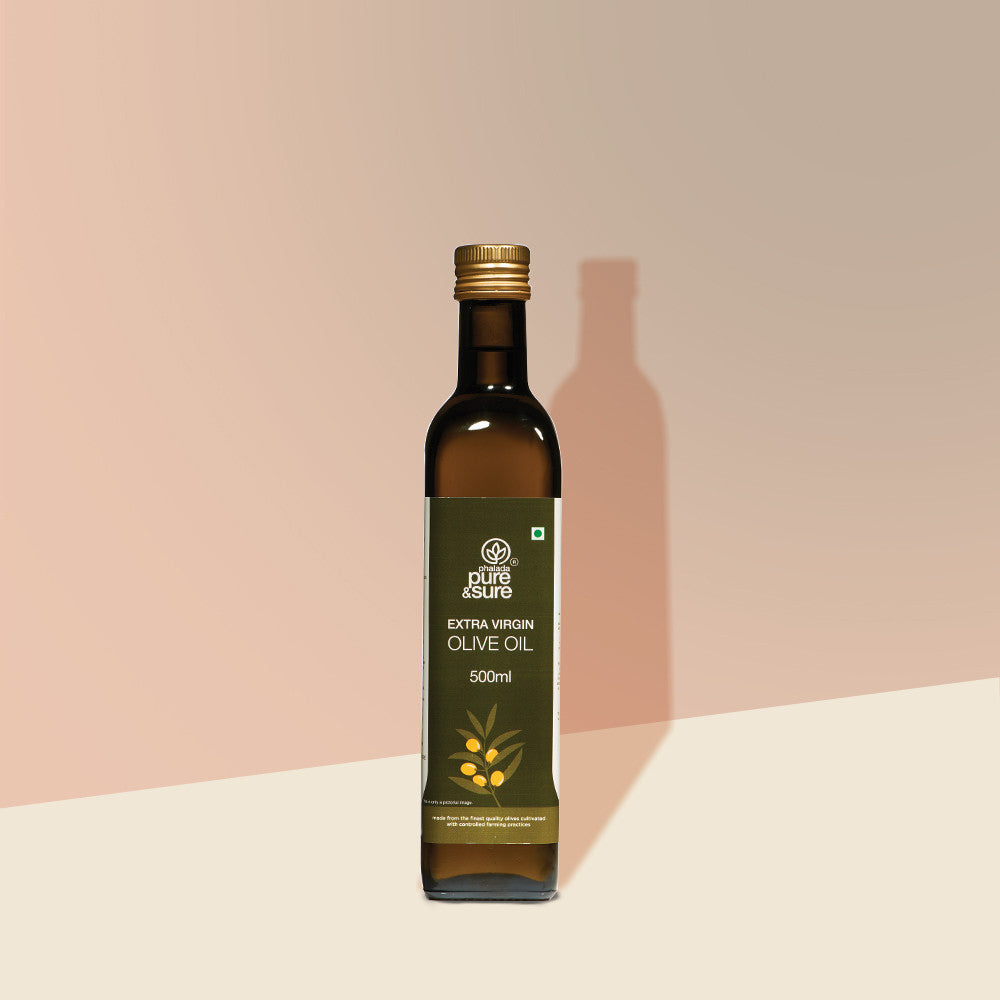 PUREANDSURE. ORGANIC EXTRA VIRGIN OLIVE OIL-500 ML