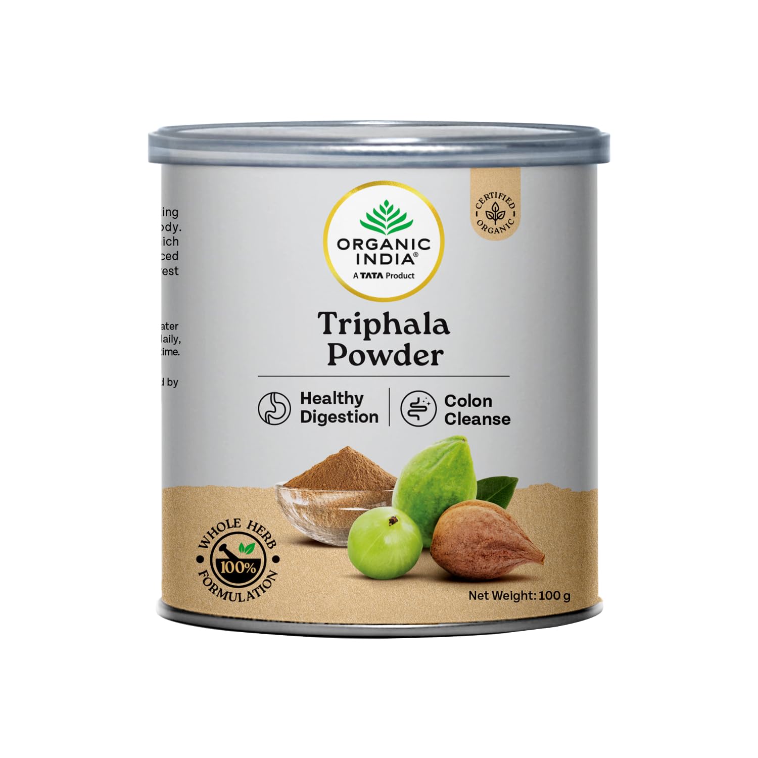 ORGANIC INDIA TRIPHALA POWDER 100 GM