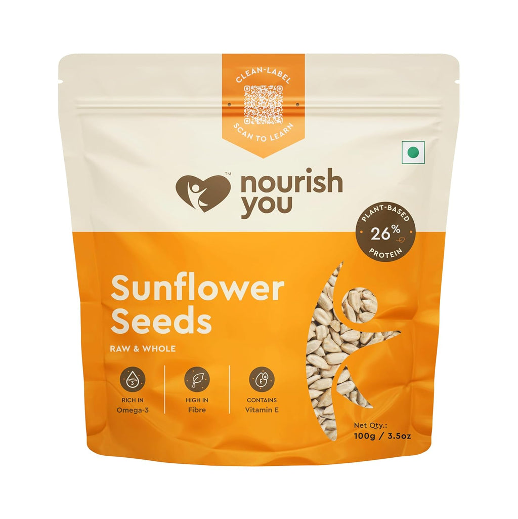 NOURISH SUNFLOWER SEEDS 100 GM