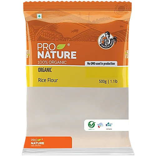 PRONATURE RICE FLOUR 500 GM