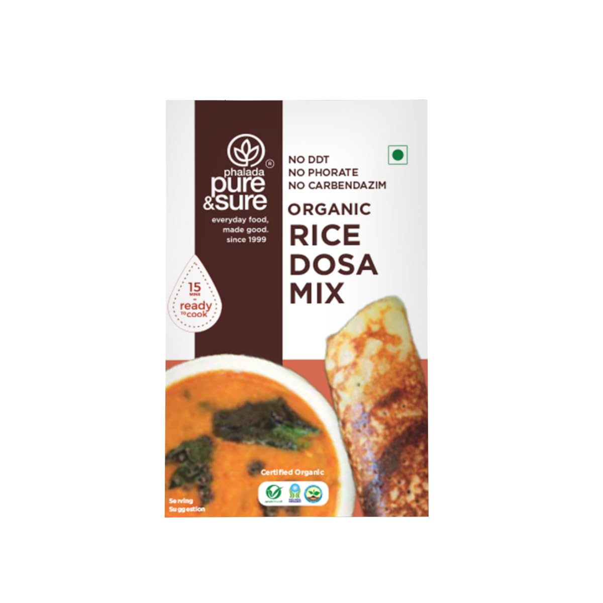 PS ORG RICE DOSA MIX 250 GM