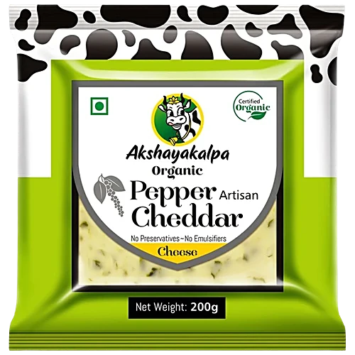 AKSHAYAKALPHA CHEDDAR PEPPER 200 GM