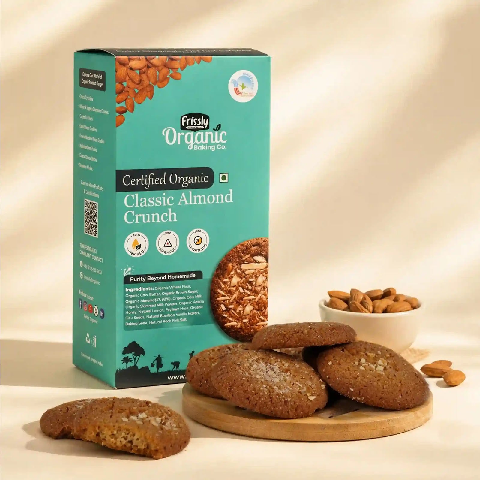 FRISSLY CLASSIC ALMOND CRUNCH 120 GM