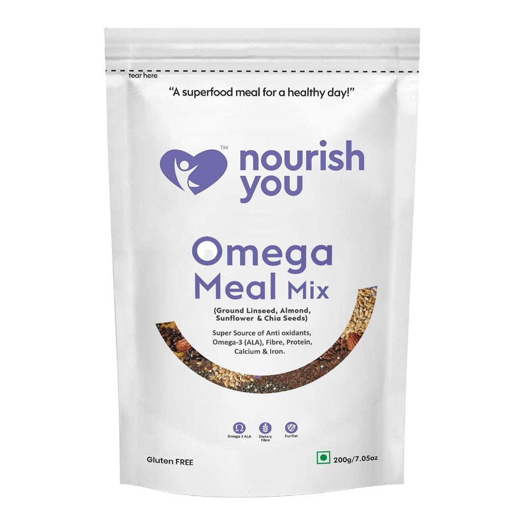 NOURISH OMEGA MEAL MIX 200 GM