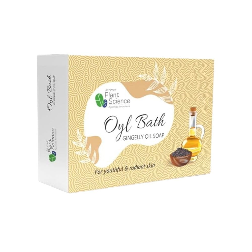 PLANT SCIENCE OYL BATH GINGELLY OIL SOAP 75 GM