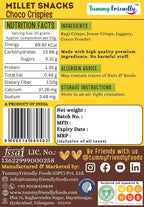 TUMMYFRIENDLY FOODS MILLET SNACK-SWEET & SALT CRIPICES-70 GM