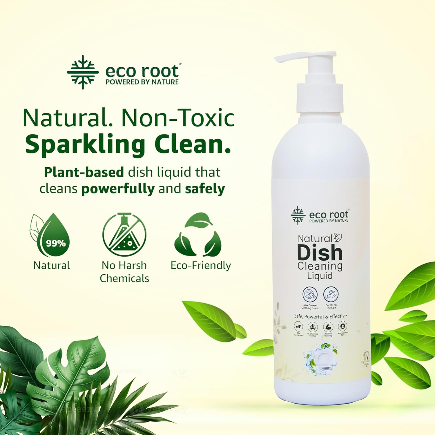 ECO ROOT DISH CLEANING LIQUID 500 ML